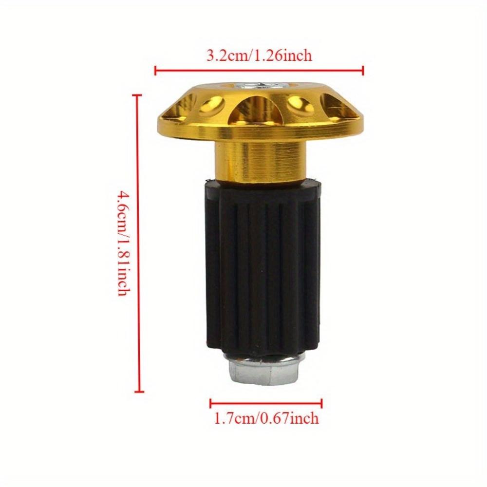 2PCS Motorcycle Handlebar End Plug Grip Handlebar Plug Cover Slider Motorcycle Suitable For Most Motorcycle Motorcycle Accessori