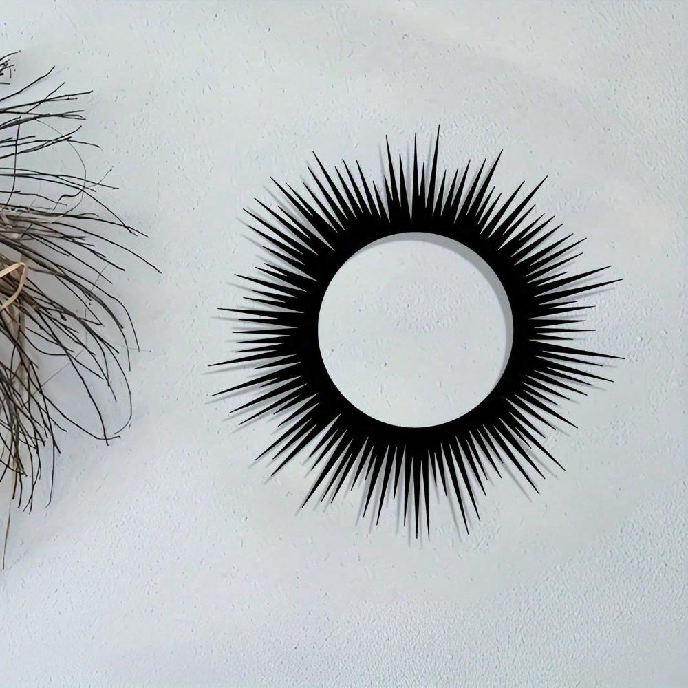Bohemian Sun Metal Wall Art Vintage Astrological Mural Iron Home Decor Gift