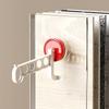 1Pcs Portable 5-Hole Laundry Rack Colorful Suction Cup Hangers For Travel Hotel And Home Drying Accessories