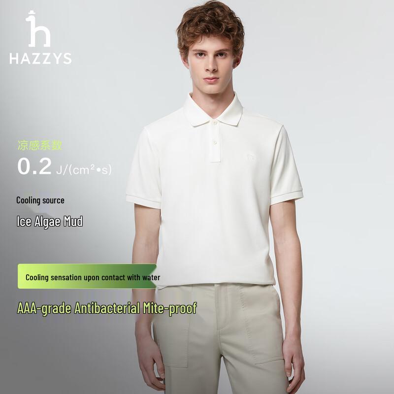 HAZZYS PHIZ Men's Summer Cooling Polo Shirt