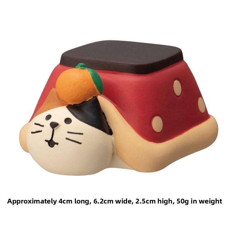 

Cat Resin Figurine With Creative Design For Home Decor Collectors Style O