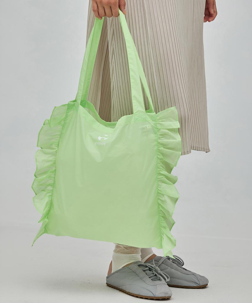 Yoyoyoy Cloud Frill Tote Bag_3Colors