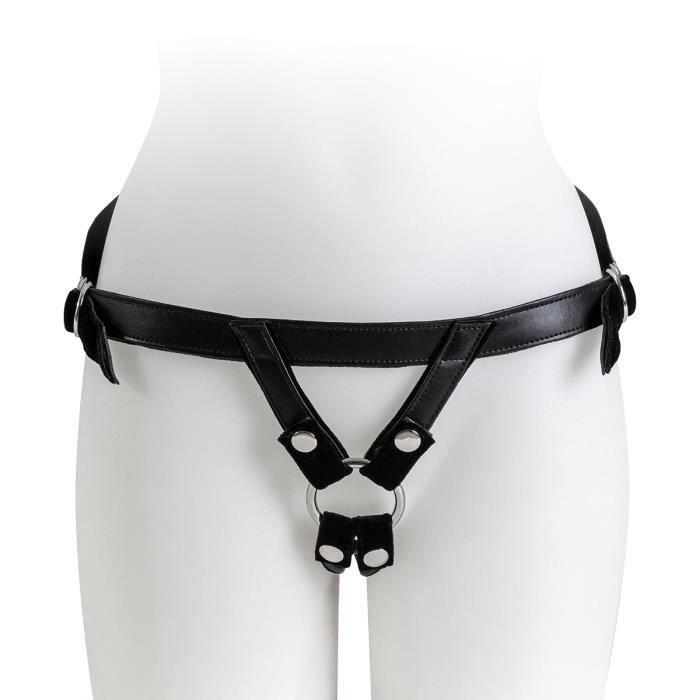 Strap-on Harness - Virgite - Universal - Adjustable - Compatible with All Dildos - 3 Rings Included