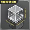 10 Mineral Collector Boxes, Containers with Lids, PS Material, Dustproof, Stackable, for Jewelry