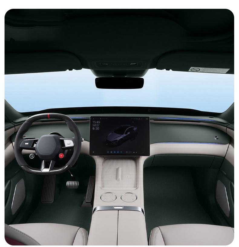 Osłona przeciwsłoneczna na deskę rozdzielczą Xiaomi YU7: Matowa Osłona Przeciwodblaskowa Blokująca Światło do Ochrony Konsoli Środkowej.