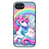 Cover for Samsung Galaxy S25 S24 S23 Fe Ultra Plus S7 Edge A05 A06 A16 A55 A15 A35 Casing Phone Case Unicorn Cartoon Horse
