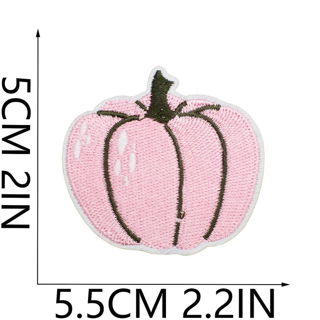 Ghost Embroidery Cloth Sticker Halloween Piao Ghost Patch Sticker Festive Atmosphere Dress Up Embroidery Label Pumpkin Spider Web