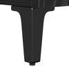 Sideboard Black Oak Effect 60 x 35 x 70 cm Wood Based Material
