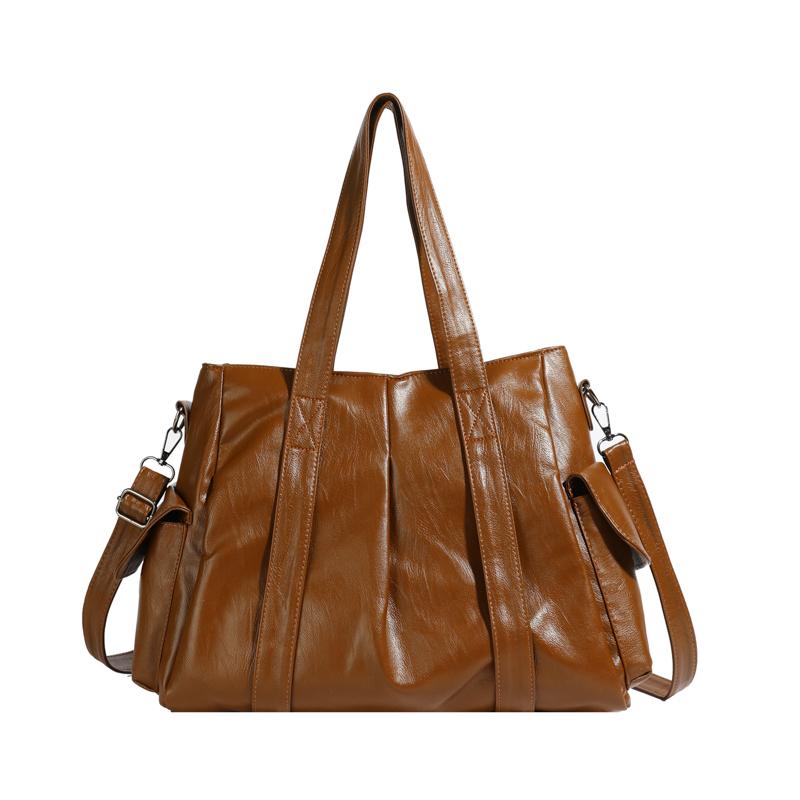 Women's Minimalist Handbag, Large-capacity Shoulder Bag, Vintage Handbag, Women's Handbag, Fashionable Daily Shoulder Bag