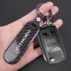 Kohlefaser-Textur Autoschlüsselanhänger Ring Auto Schlüsselanhänger Für Citroen C1 DS3 C2 C3 Vts C4 Saxo C4L C5 C6 C8 Xsara C3-XR Picasso
