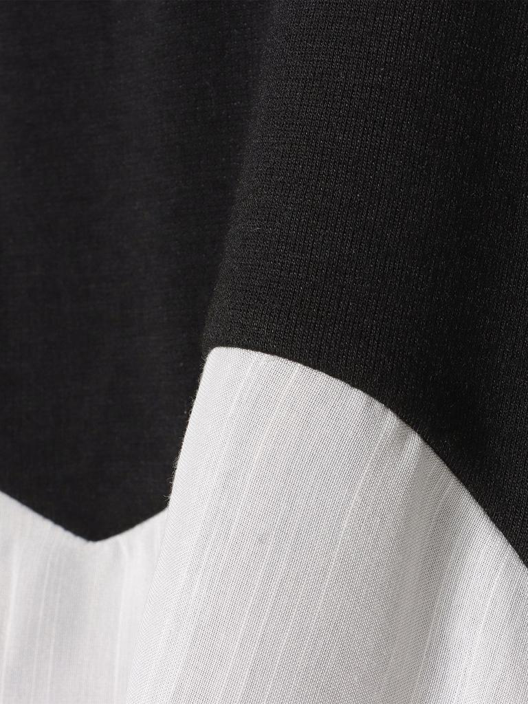 TEE Switching PO BLACK ONE SIZE [Beams Heart] L/S g/Bustier Women's