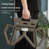 Portable Folding Outdoor Stool - High Load, Durable. For Fishing, Beach & Camping