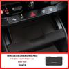 For Mini Cooper U25 Countryman Car Dashboard Storage Box Central Control Storage Wireless Charging Silicone Pad Auto Accessories