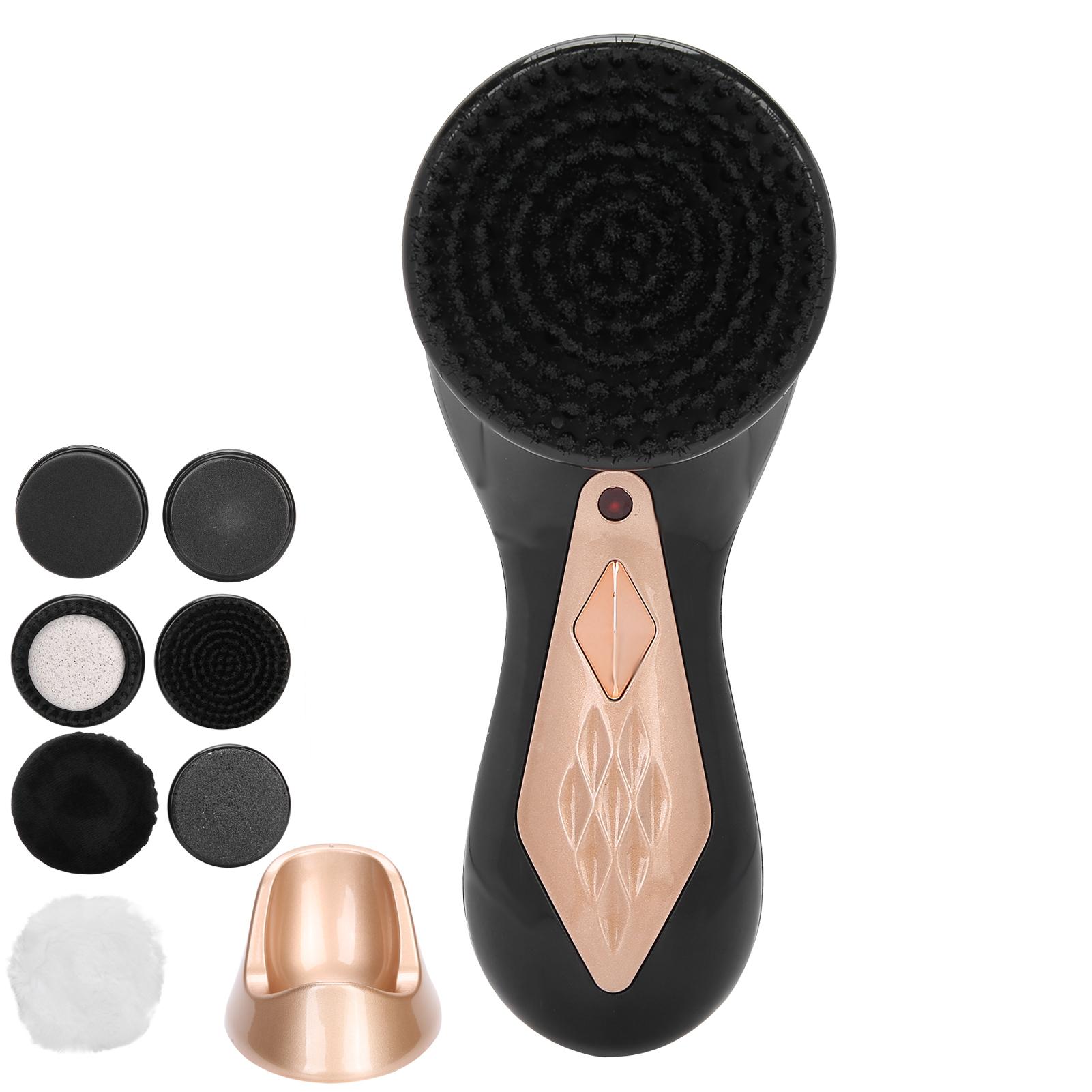 

Многофункциональный электрический набор для чистки обуви, ручная очистка обуви от пыли, полировка, уход за кожаной обувью золотой