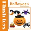 Pillow Halloween Pumpkin Cushion Doll Plush Toy Sofa Throw Pillowcase Home Decor