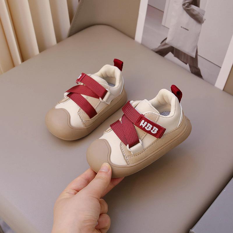 

Детская обувь 2025 весна и осень новая модная повседневная спортивная обувь для девочек обувь для скейтборда для мальчиков 0-3 года детская обувь для малышей 20 yards inner length 14.0 cm красный