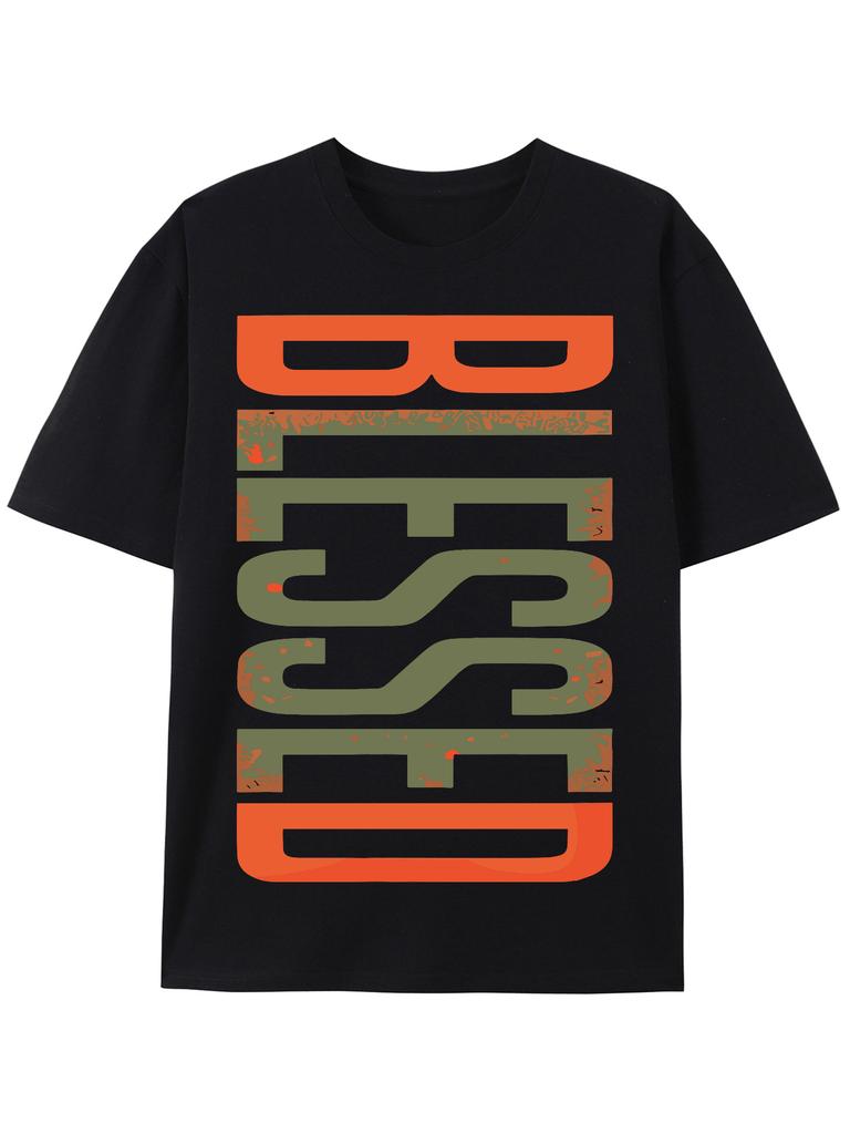 Blessed graphic T-shirt