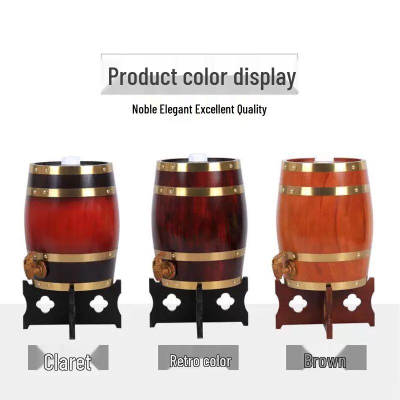 Anmu Custom Weinfass aus massiver Eiche