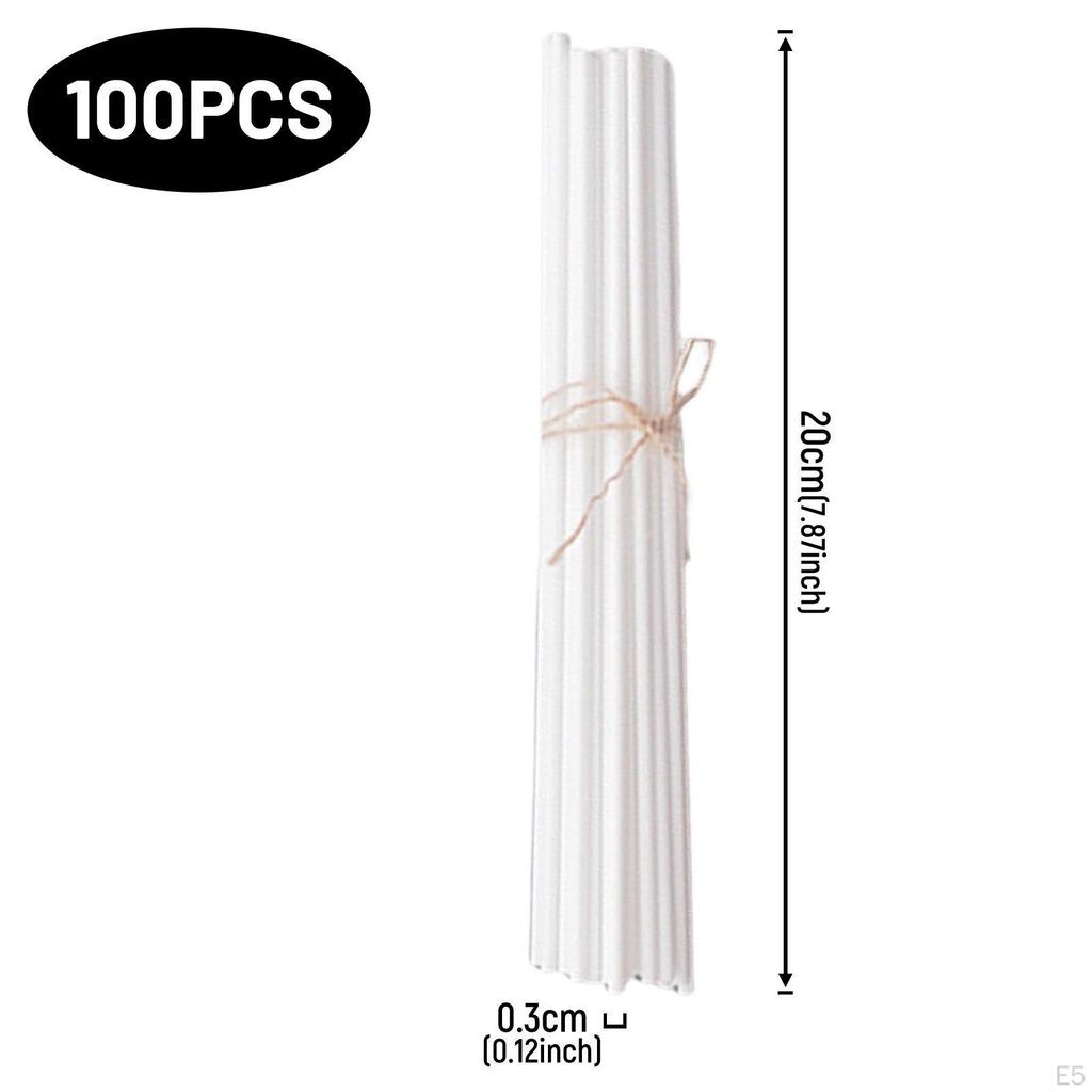 Diffuser Replacement Rods - Pack of 100, Fragrance Sticks for Home and Spa