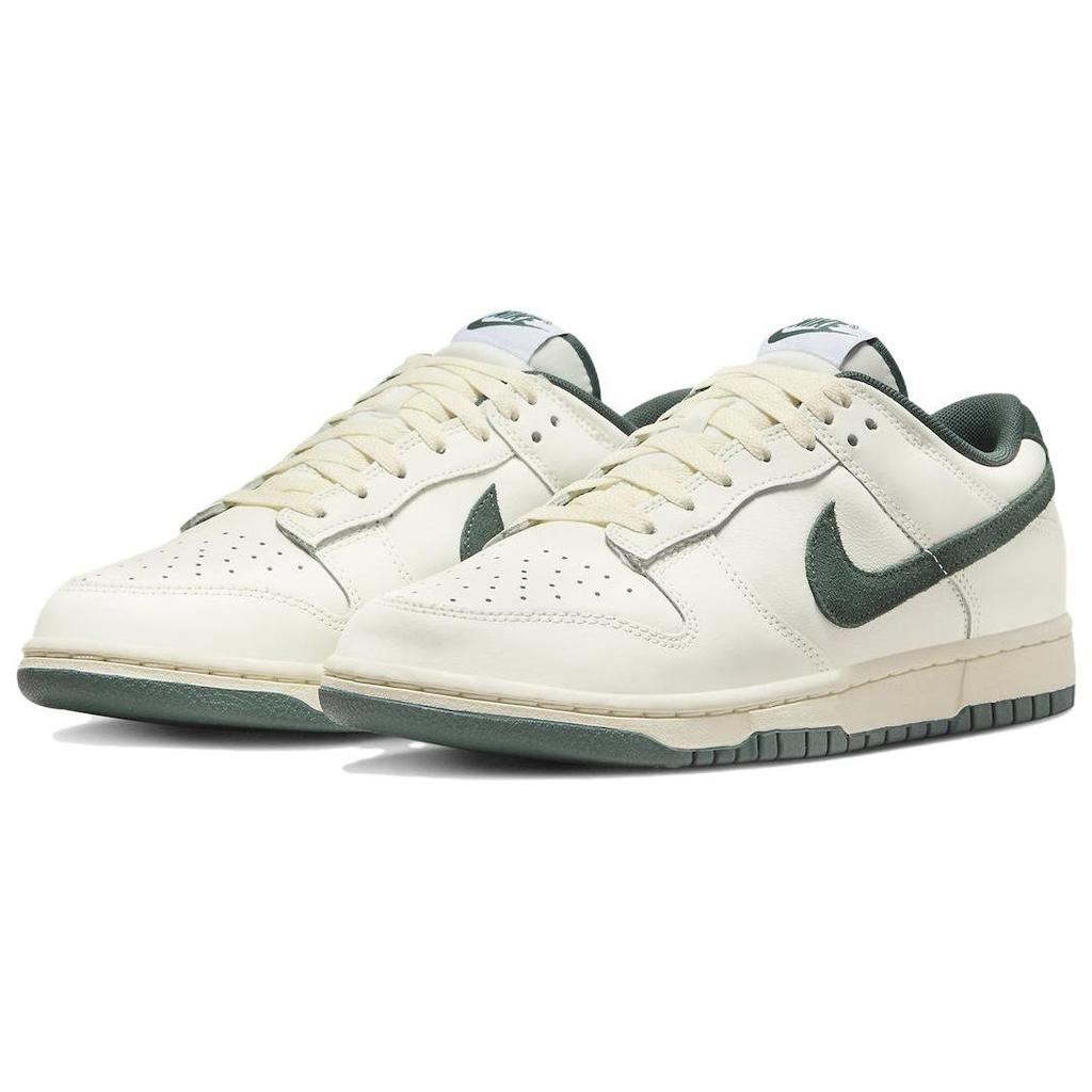 Nike Dunk Low Athletic Department - Deep Jungle Unisex Sneakers Cream Sail Coconut-Milk FQ8080-133