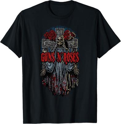 Guns N' Roses Offizielles Mary Mary Skelett T-Shirt