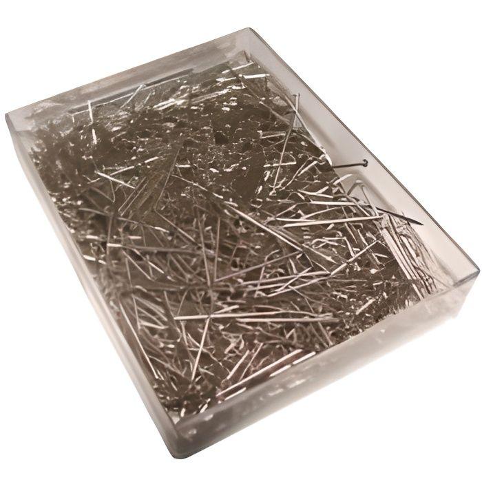 Head pins for Sequins - Graine créative - 18 mm - Silvery - Metal - 700 pieces argento