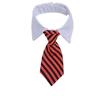 2025 Dog Cat Grooming Cat Striped Bow Tie Animal Striped Bow Tie Collar Pet Adjustable Christmas Cat Collar Pet Collar