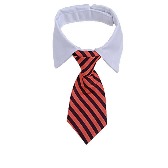 2025 Dog Cat Grooming Cat Striped Bow Tie Animal Striped Bow Tie Collar Pet Adjustable Christmas Cat Collar Pet Collar