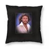 Federa per Cuscino Quadrata Bee Gees Barry Gibb Poliestere Lino Velluto Cerniera Creativa Decorativa Copricuscino per Stanza