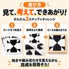 Logic Puzzle Black and White Brain Training 80 40 5 Levels of Educational Brain Senior Citizens Ms.0 2-Color Game, ABS, Puzzle, Puzzle, Questions,