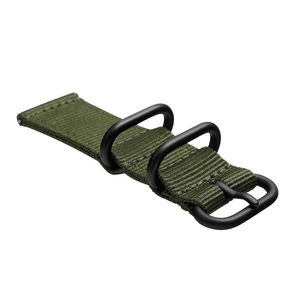 20mm Watch Strap 22mm Universal Watch Band Sports Nylon Canvas Woven Belt Adjustable Strap Outdoor Tools Camping Gear