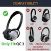 SOULWIT Replacement Kit for Bose QC3 Headset - Repair Parts (Not compatible with OE1) - Black