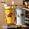 ShouLi Cute Dachshund 304 Stainless Steel Mouthwash Cup