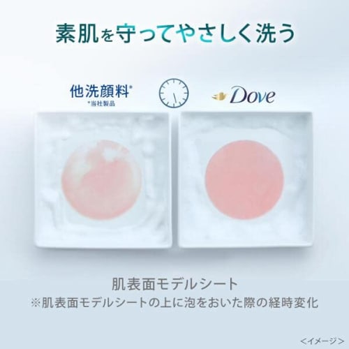 Dove Sensitive Mild Creamy Foam Facial Cleanser for Sensitive Skin 160mL