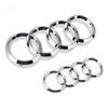 Griglia Anteriore Cofano Auto ABS Emblema Posteriore Baule Badge Adesivo Auto Per A3 A4 A4L A5 A6 A6L A7 A8L Q2L Q3 Q5 Q7 TT Styling Auto