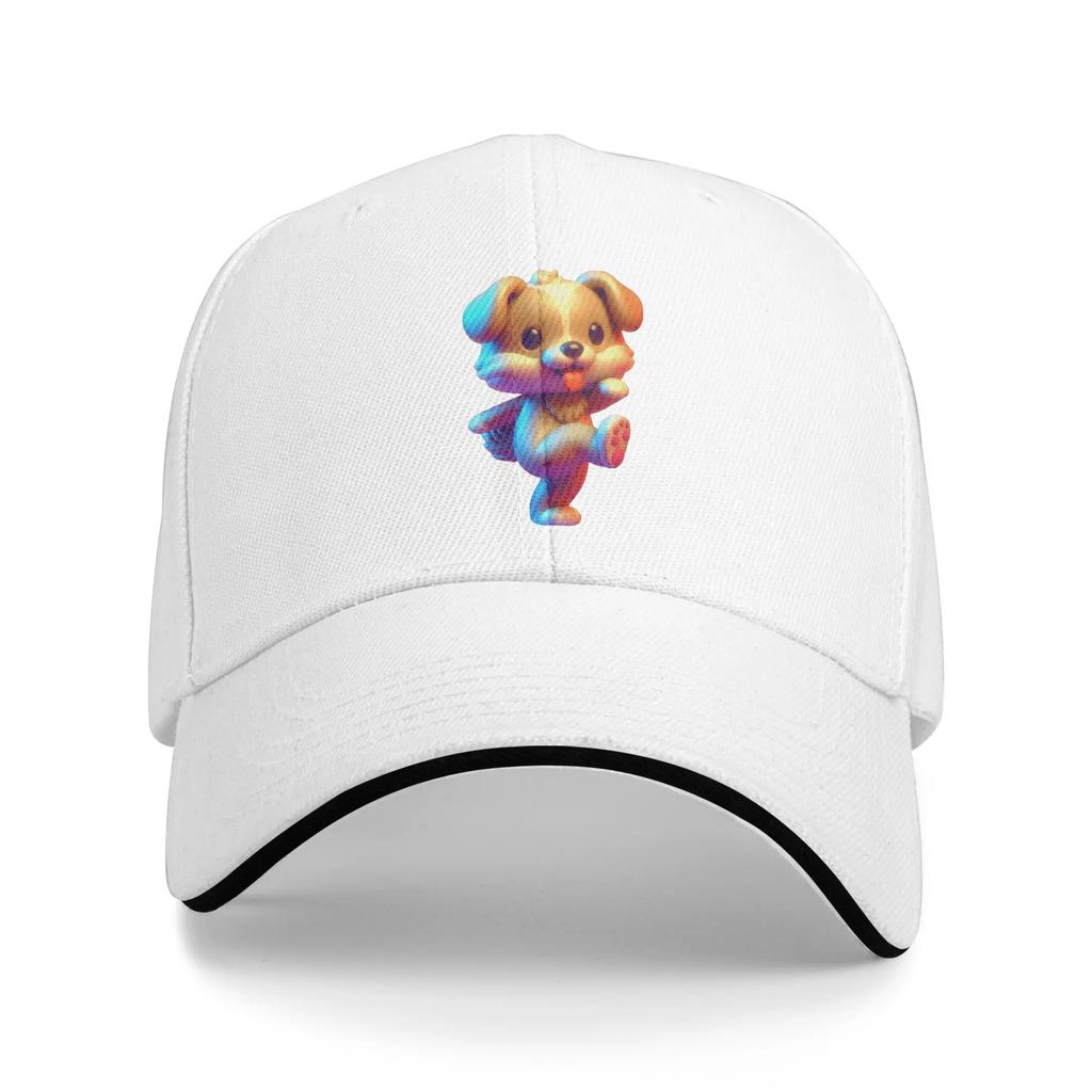 3D Animals Baseball Cap Dancing Dog Tennis Skate High Quality Trucker Hat Unisex Adult Fashion Design Baseball Caps