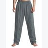 Herrenhose mit doppelseitigem offenem Saum, lockerer Passform und lässiger Riemen-Tasche
