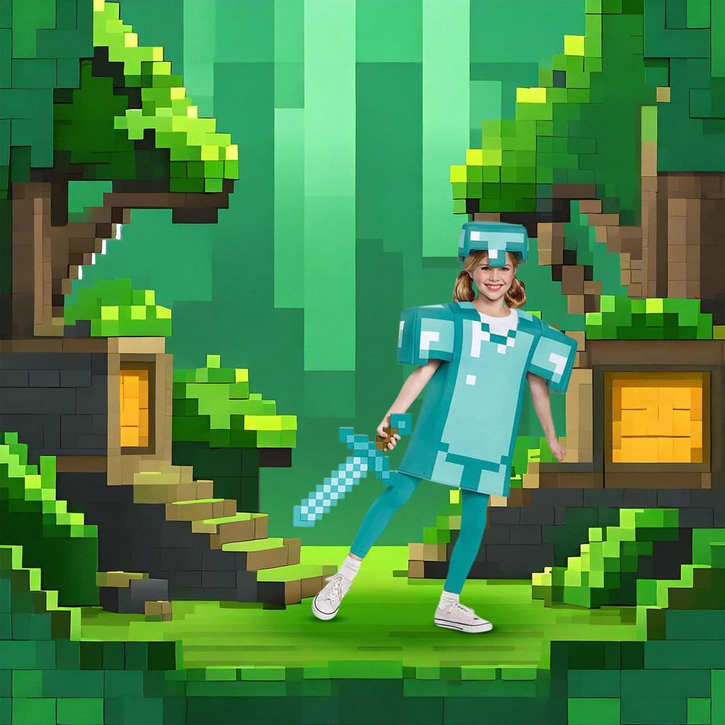 Minecraft Weapon Sword White One Size 65684 - -