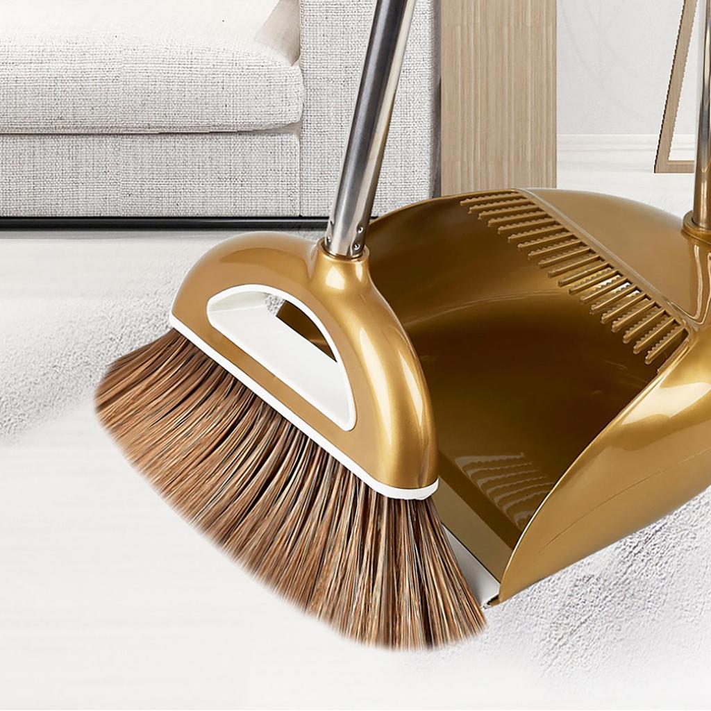 Magic Broom Dustpan Set With Long Handle Plastic Floor SweeperMultifunction Cleaning Tools With Comb Shape Filter For Floor