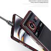 For ZTE Nubia Z80 Ultra 5G Bumper Case Metal Frame Phone Cover with Camera Lens Guard