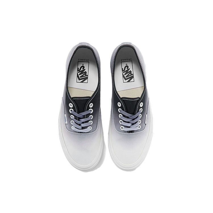 Vans OG Authentic LX Dip Dye - Black White Unisex Sneakers VN0A4BV9B4R