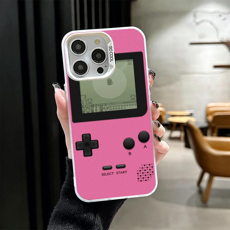 Game Console Trend Pattern Shockproof Phone Case for iPhone 17 Air 16 16E 15 Pro Max 14 Plus 13 Mini 12 Back Cover Anti Fall Fun