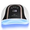 T4 160W 54pcs LED Nail Light Two Hands Nail Gel Curing Light Nail Polish Dryer LightUS Plug 110~240V