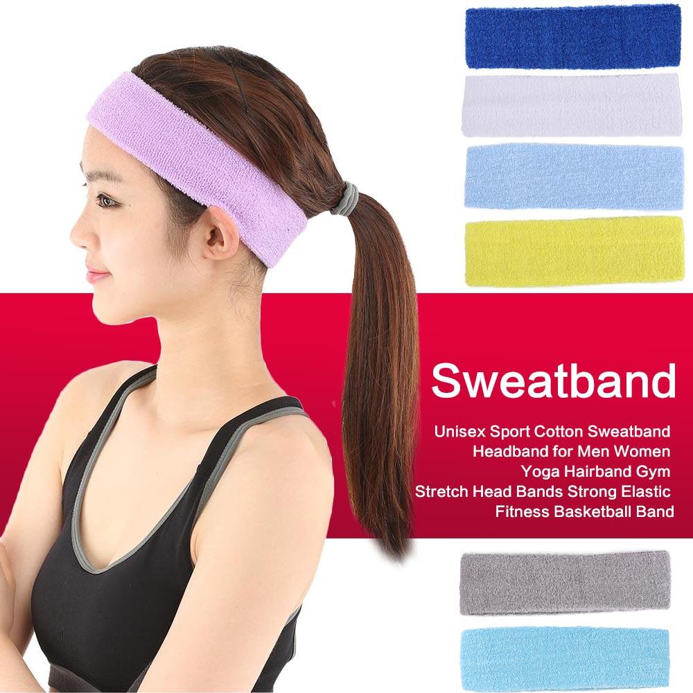 Strong Elastic Fitness Basketball Head Band Stretch Head Bands Yoga Hairband Sweatband Headband
