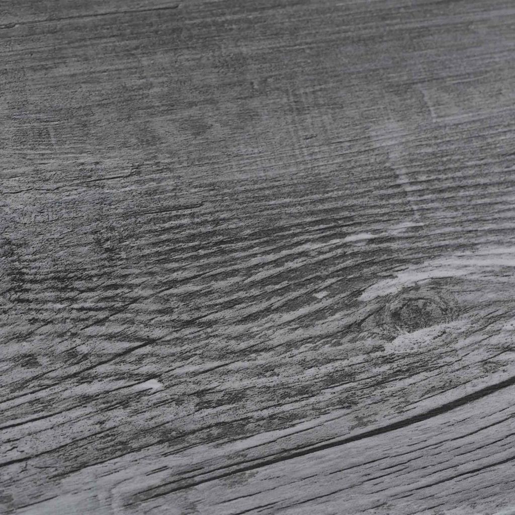 Floor Planks 36 Pcs Glossy Grey 5.02 M² PVC