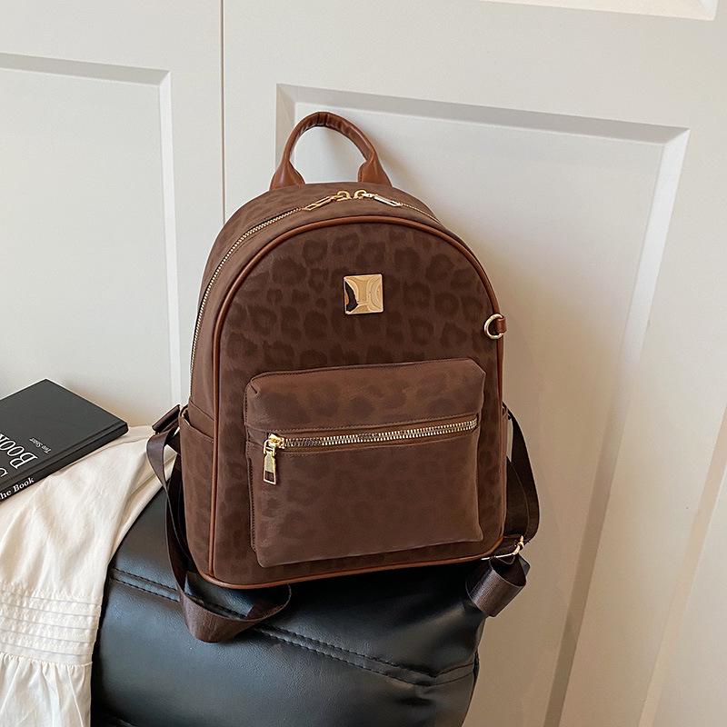 

Женский повседневный дорожный рюкзак большой вместимости - Новый модный универсальный принт для студентов и тех, кто добирается на работу