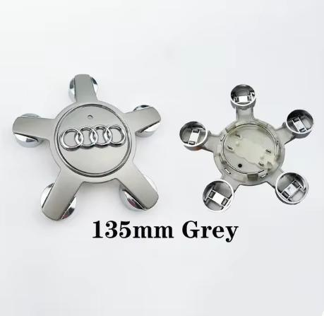 4pcs 2sdwp Wheel Center Cap Hub Covers 60mm-135mm Car Styling Badge Auto Accessories Compatible with A3 A4 A5 A6 A7 S4 Q7 Q3 sdwp2
