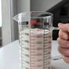 KITCHEN MEASURING JUG 500 ml HEAT-RESISTANT WITH MEASURING GRADUATION GLASS