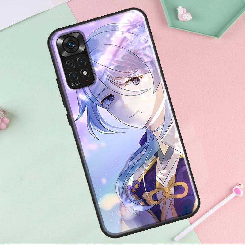 Kamisato Ayato Genshin Impact Für Redmi Note 12 Pro Plus Hülle Für Redmi Note 10 8 9 11 Pro 12S 11S 10S 9S 9C 10C 12C Hülle