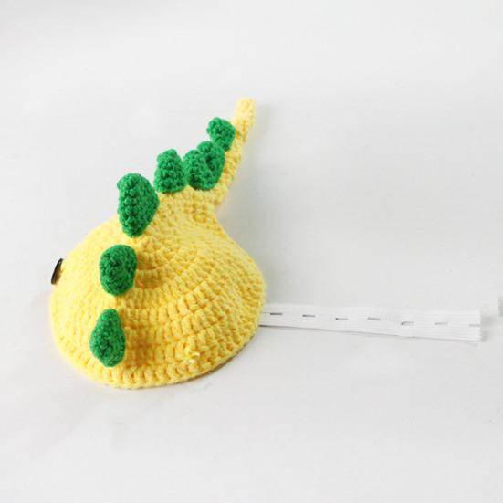 Yousheng Dinosaur Turtle Costume Adjustable Cute Turtle Sweater Hand-Knitted Warm Apparel for Pet Tortoise Turtle Party Cosplay Costume Photo Shoot